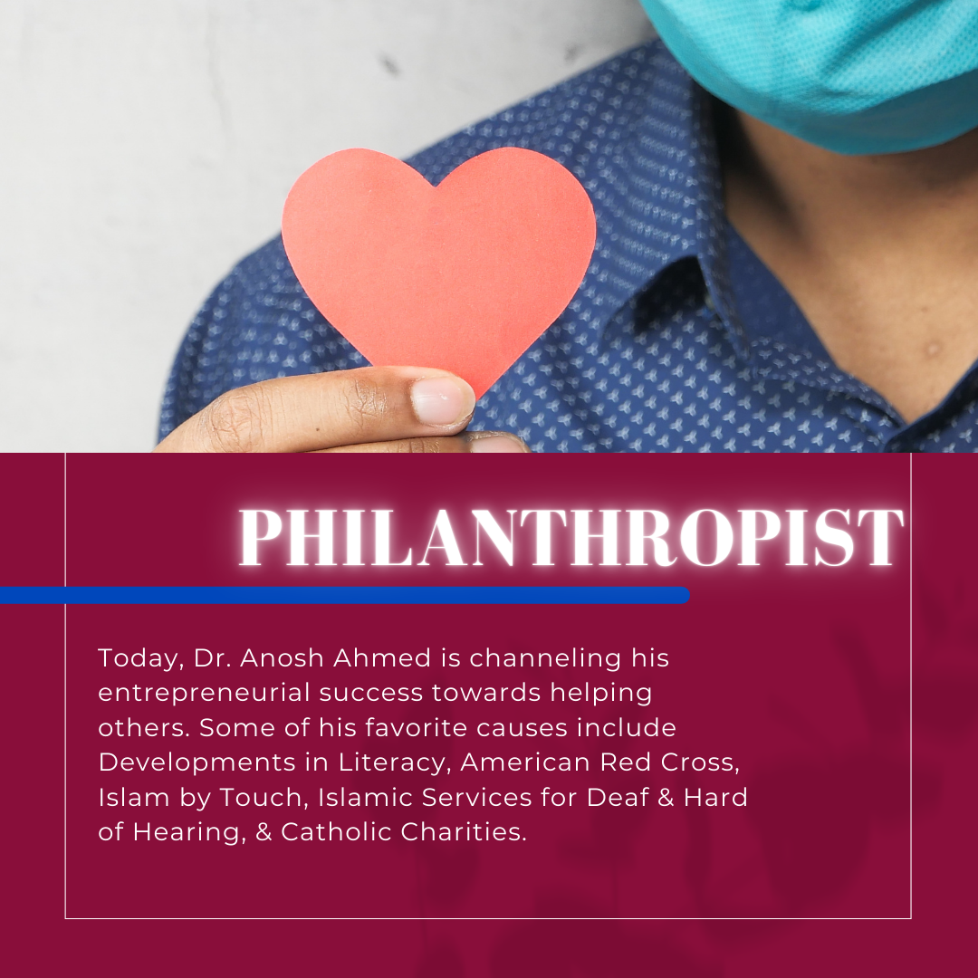 Dr. Anosh Ahmed Loretto: At the Forefront of Anosh Inc. Foundation’s Charitable Outreach